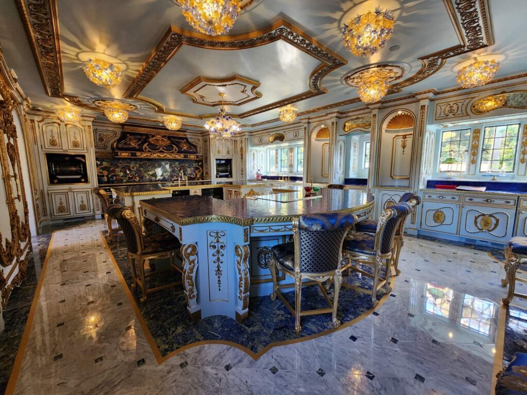 Custom kitchen cabinetry designed by Andrea D'Alessio