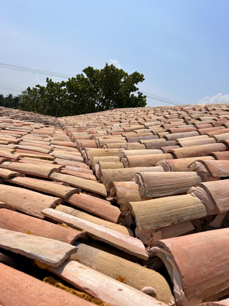 Overhead view of modern roof design by Andrea D'Alessio